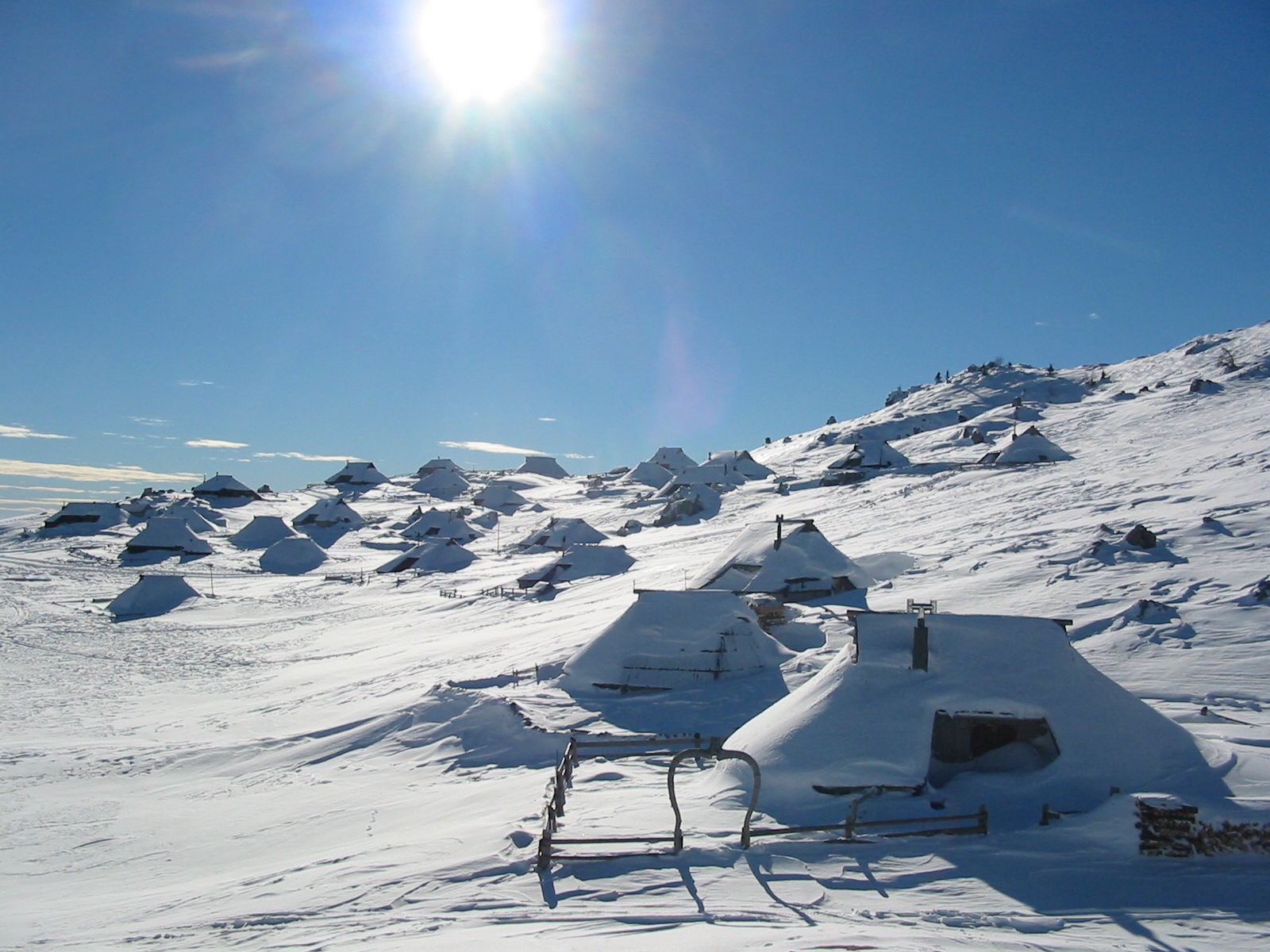 Zimske aktivnosti Velika Planina