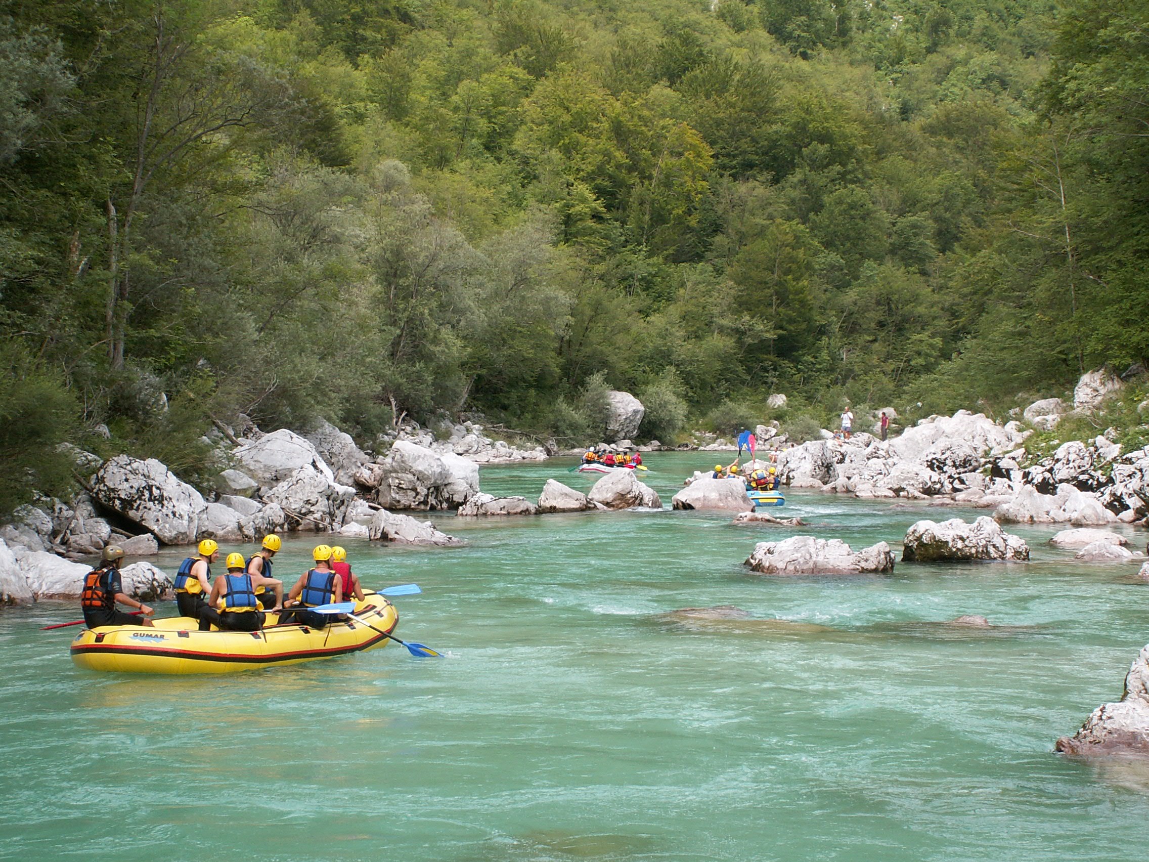 Rafting Soča