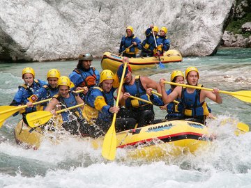Rafting Soča