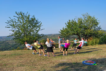 Team building Istra Motivacijski trening - krog zaupanja